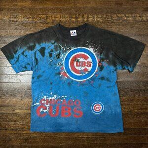 Vintage Chicago Cubs Tie Dye Shirt
